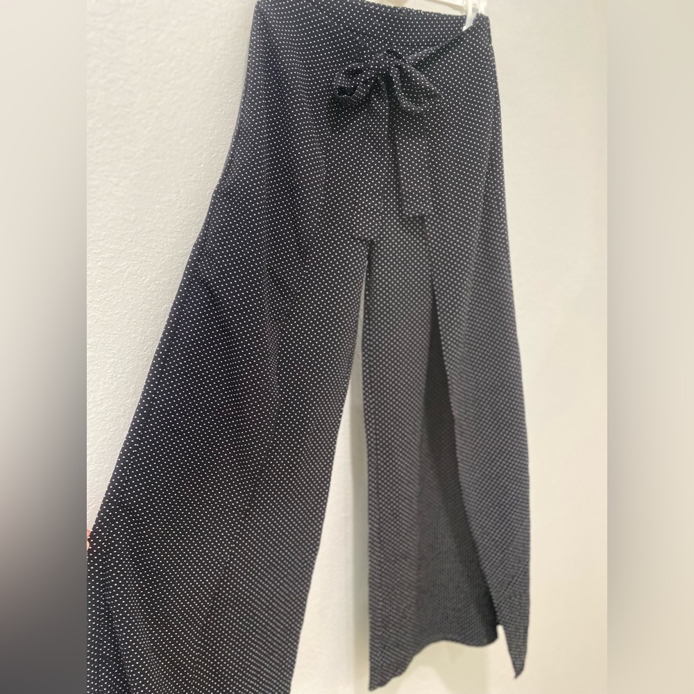 LA Gypsy Polka Dot Wide Leg Pants